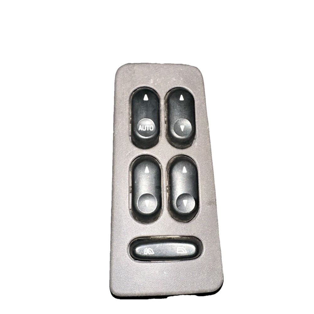 2001 Ford Taurus Window switch left front driver side window control. gray